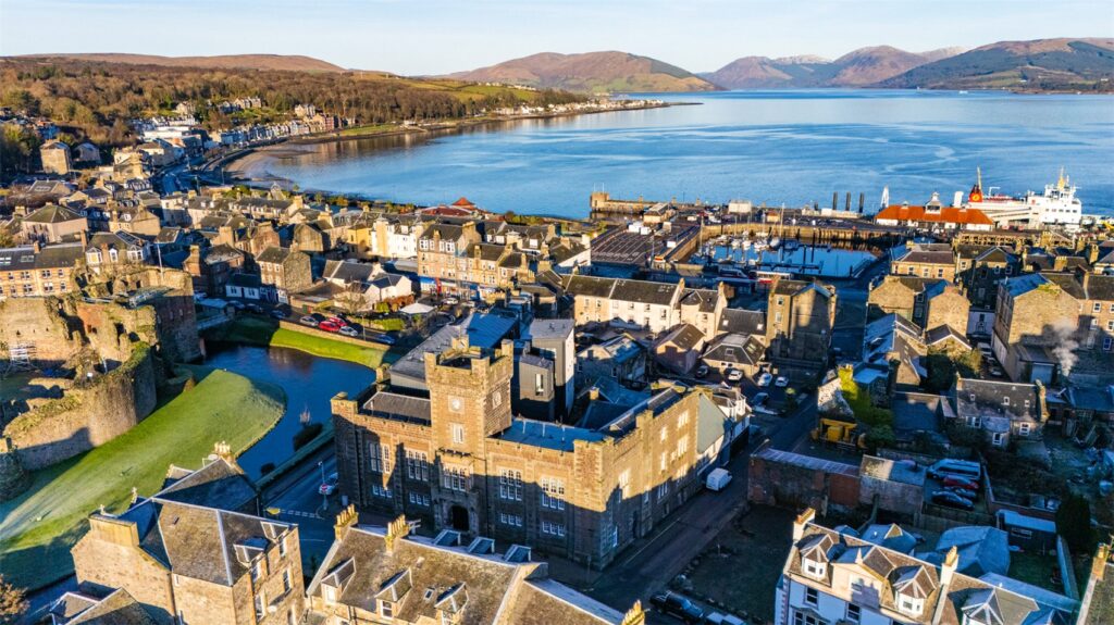 Flat 12, The Old Courthouse, 31 High Street, Rothesay, Isle of Bute, Argyll and Bute, PA20 9AS